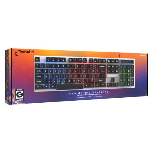 Gamer Bundle Set headphones and keyboard