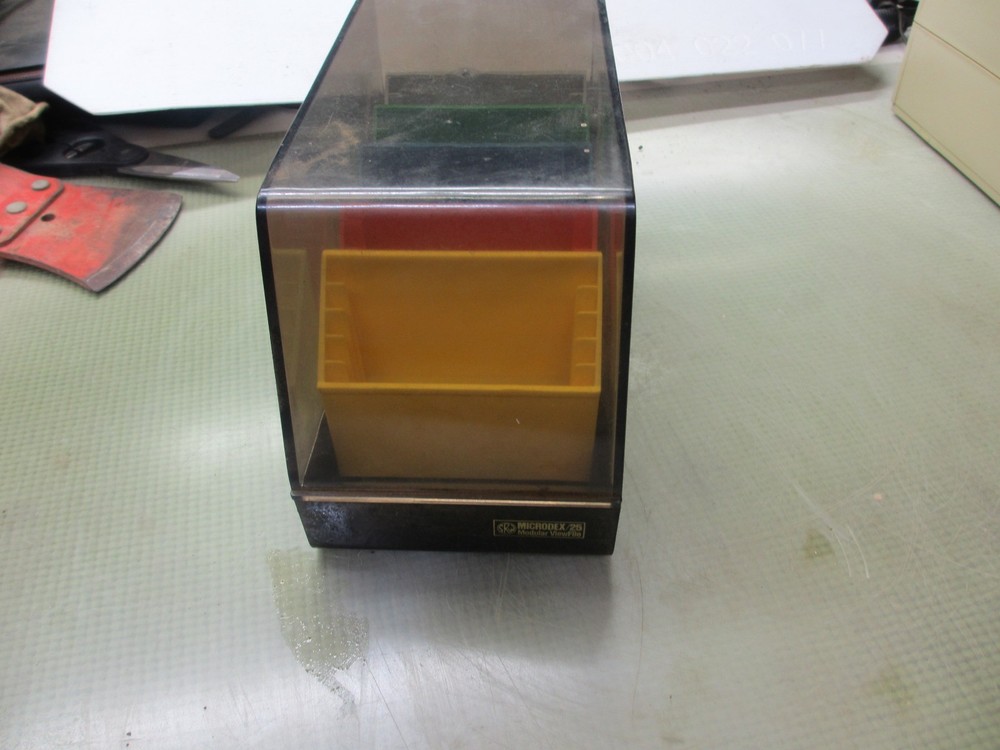 Vintage SRW Microdex 25 Floppy Disk Case for 3.5 inch Computer Disk