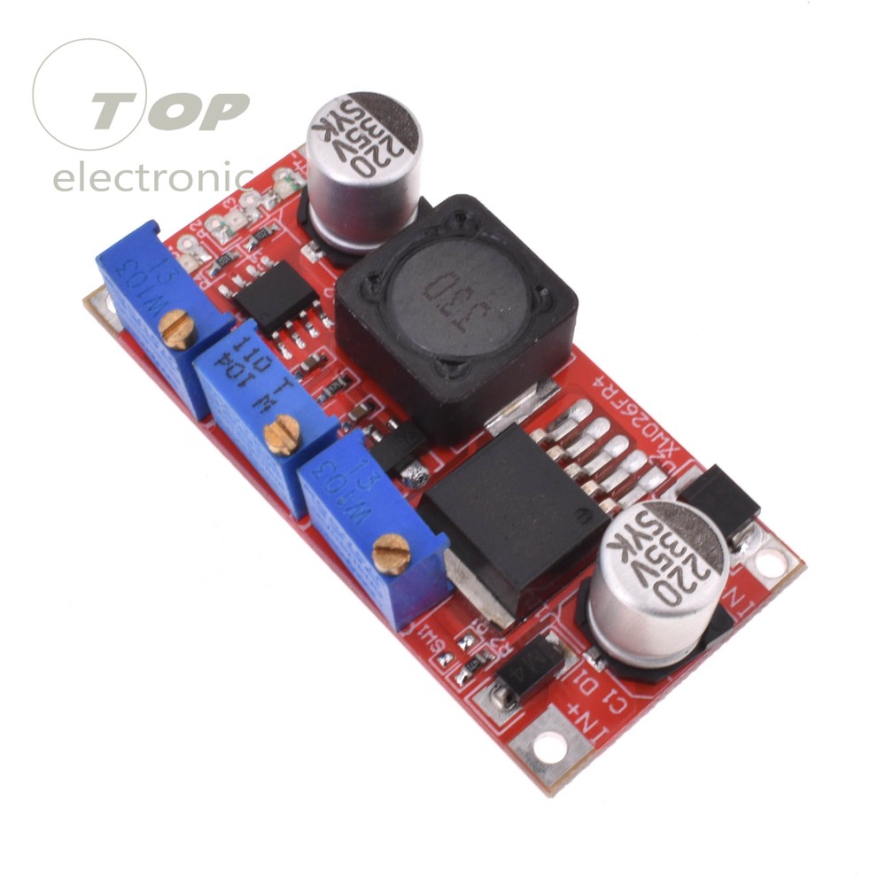 10Pcs DC-DC LM2596 Step-down Adjustable Power Supply Module CC-CV LED Driver