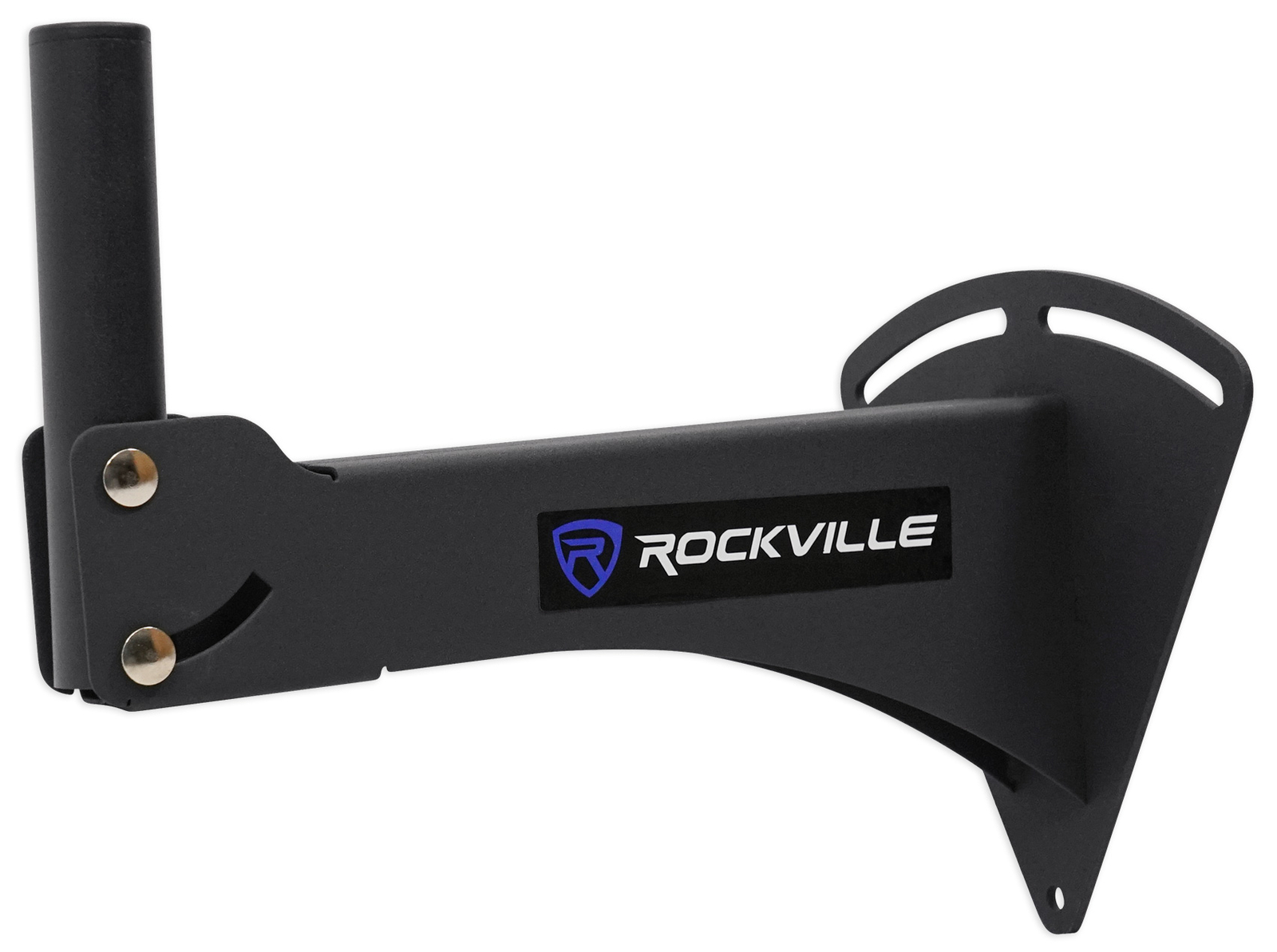 Rockville RPW20 Pair Adjustable Wall Mount Brackets for PA Speaker Installations
