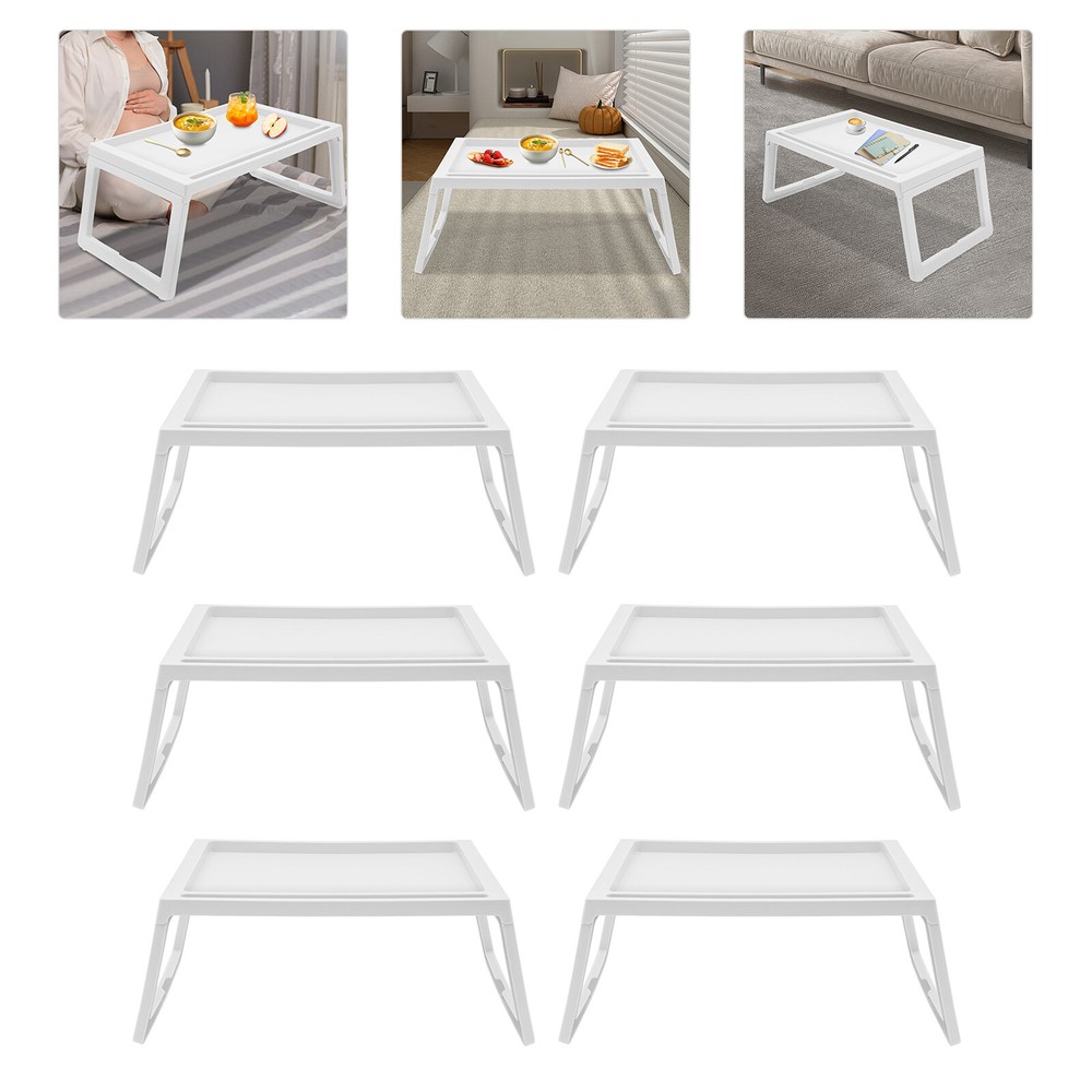 6 Pack Laptop Table Stand Lap Tray Sofa Bed Notebook Computer Foldable Lap Desk