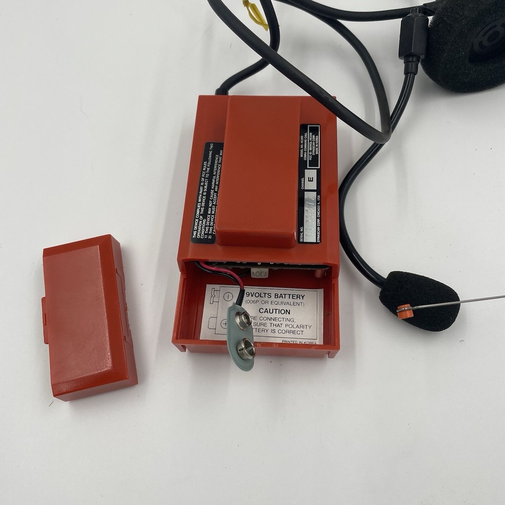 Vintage Cobra Command Call Hands Free 2-way Communicator