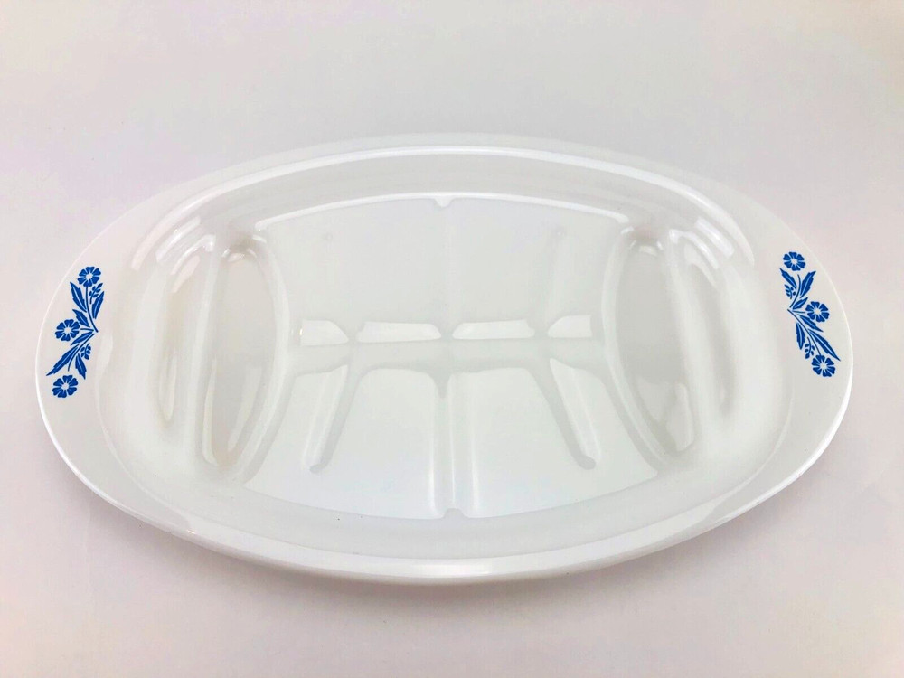 Corning Ware Cornflower Oval Rooster 16 1/2"