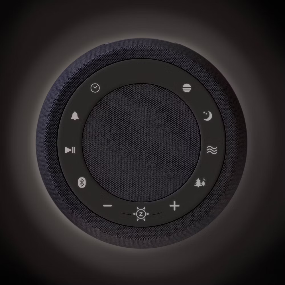 Capello Sound Round with Bluetooth Speaker Table Clock