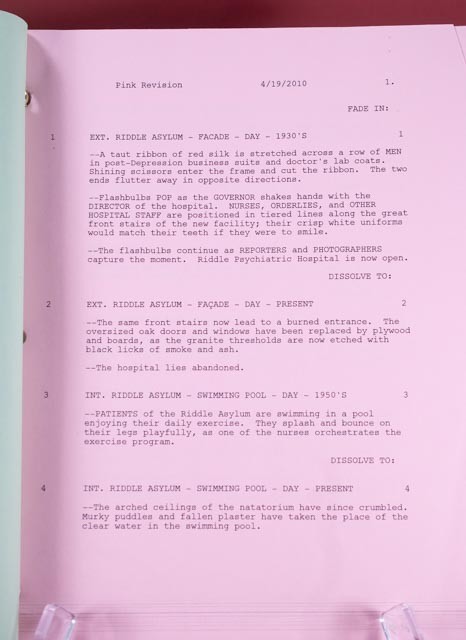 Riddle Movie Script William Sadler 2010