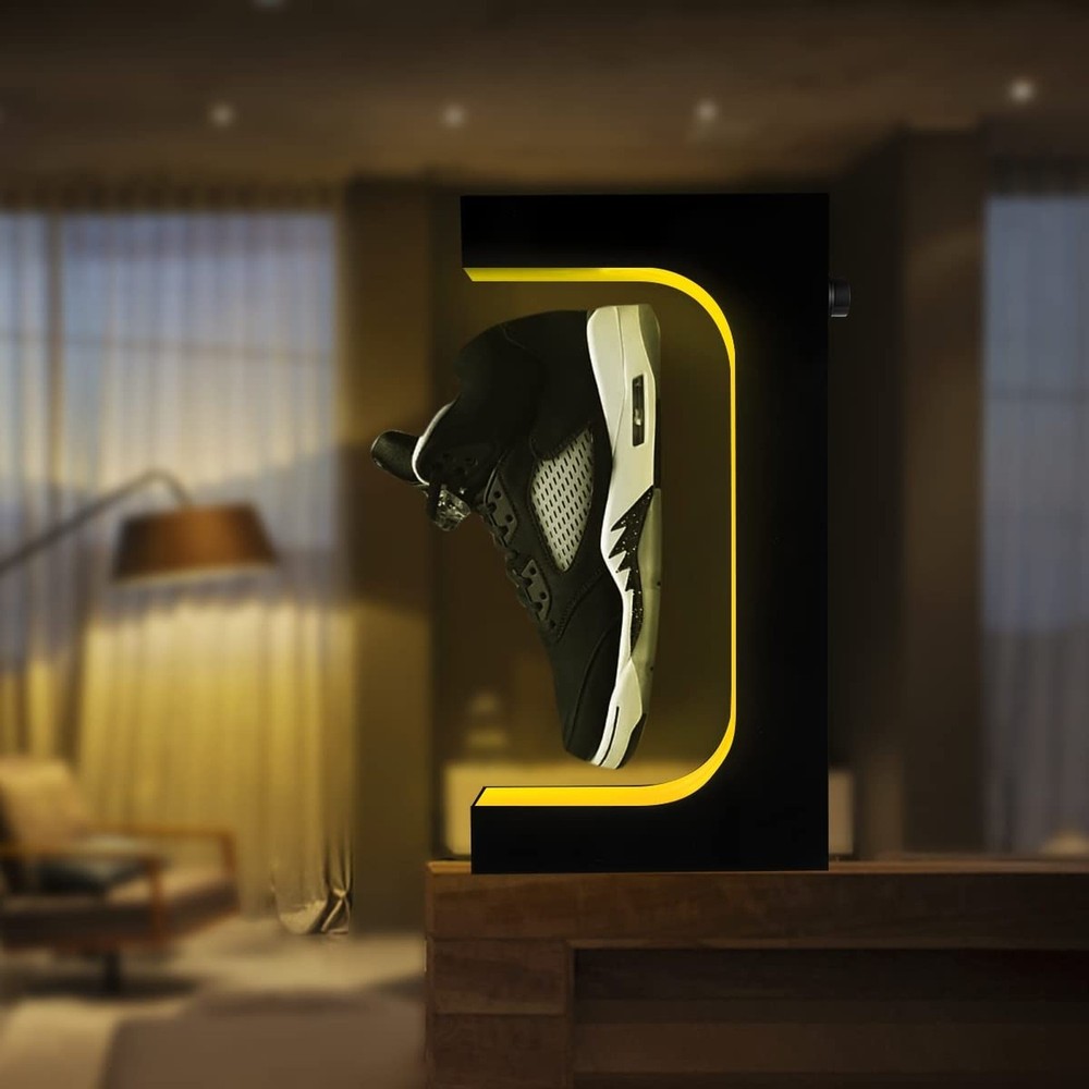 UVEHAS Levitating Shoe Display Stand, Floating Sneaker Stand with Remote 16 C...