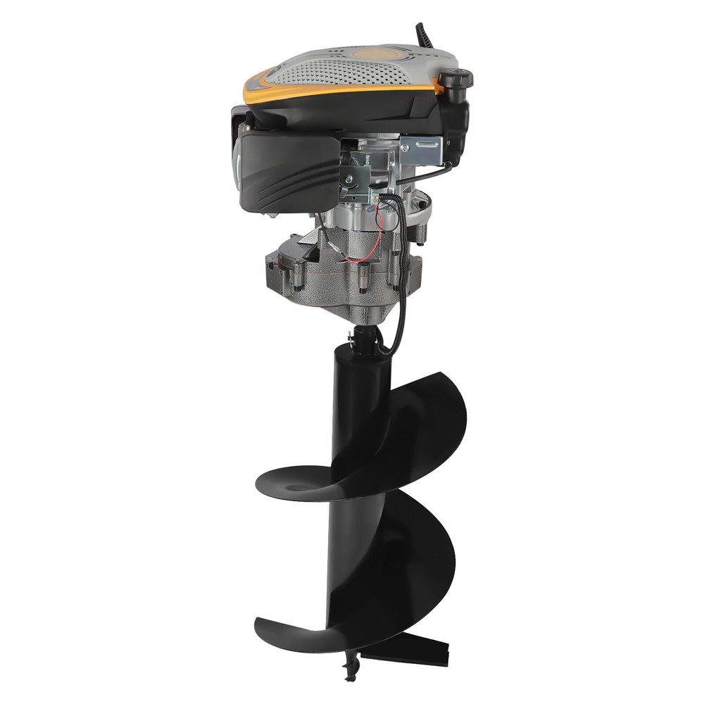 4-Stroke Heavy Duty Earth Digging Machine 9HP 173CC Drilling Digger w/ Drill Bit