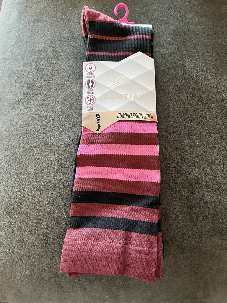 2 pair pack Xertia Compression Socks Moisture Wicking Circulation