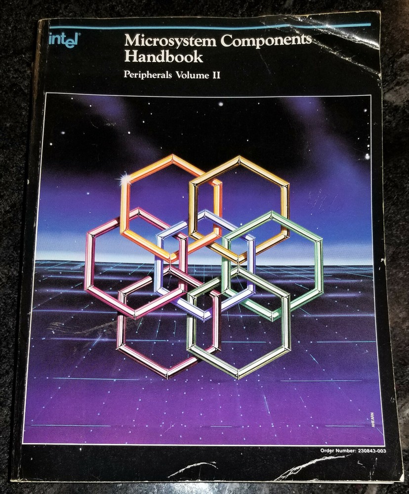 USED 1986 Intel Microsystems Components Handbook Vol. II