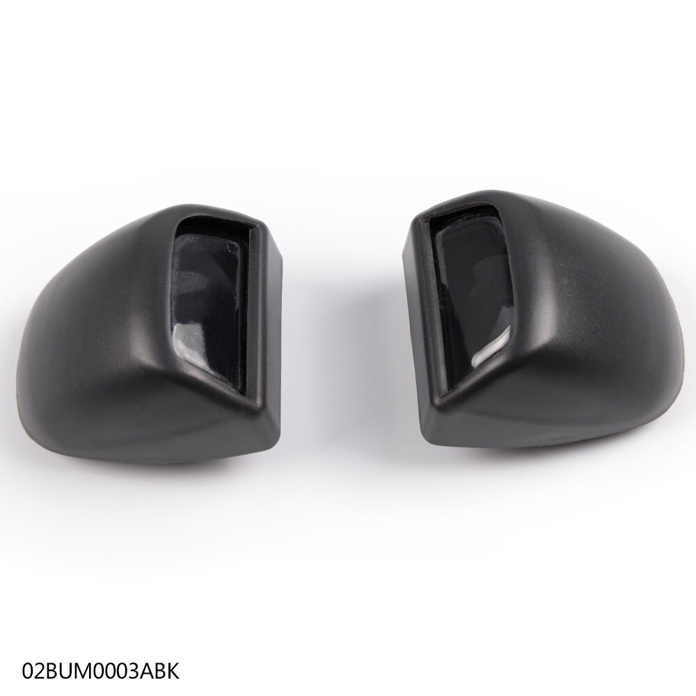 Rear Bumper License Plate Light Lens Pair Left Right Fit For Chevrolet Silverad