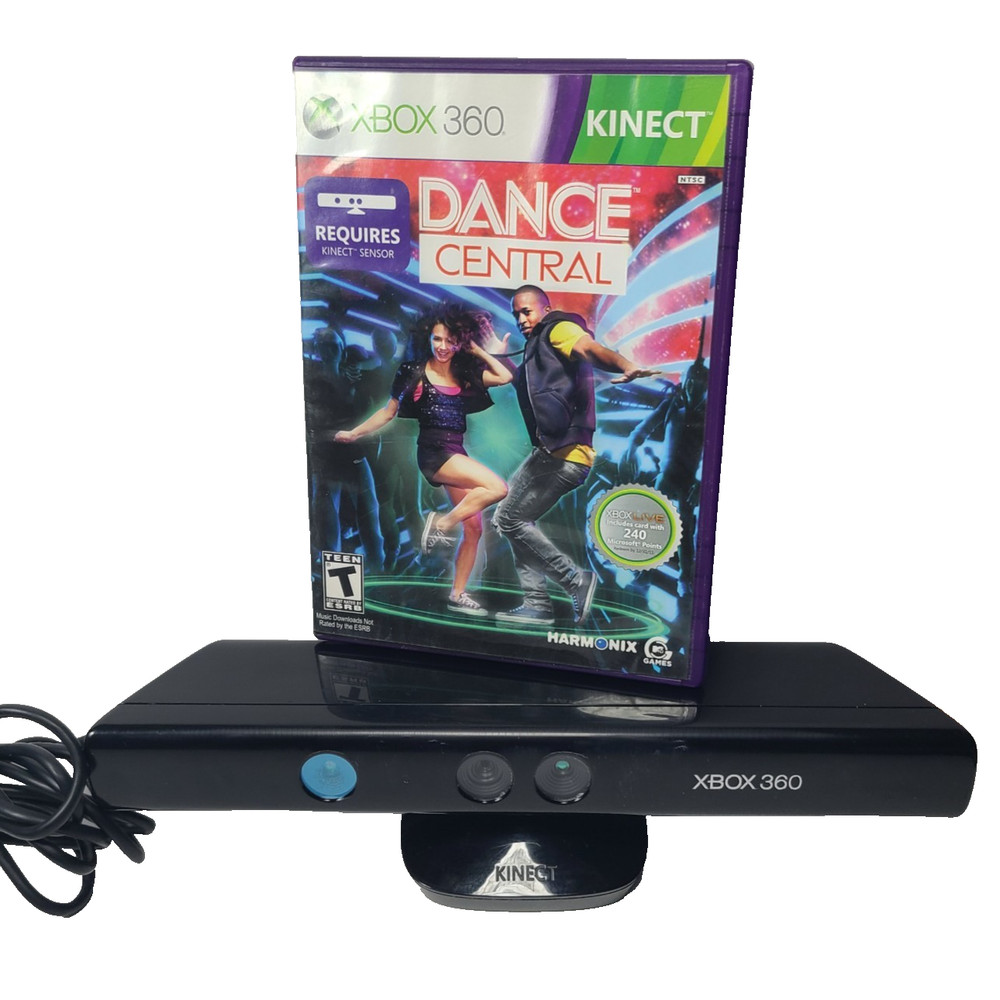 Microsoft Xbox 360 Kinect Sensor with Kinect Dance Central Game