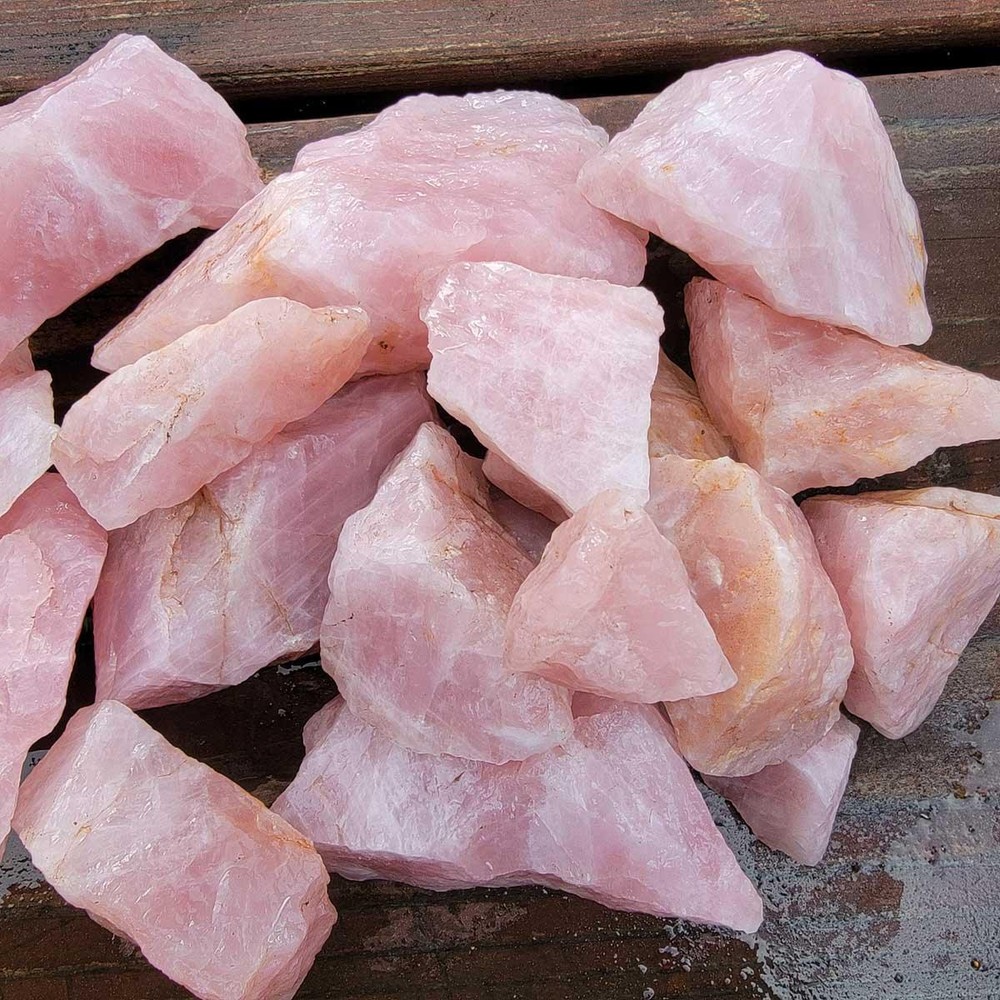 Random Pull Rose Quartz Rough Stunning Chunks!