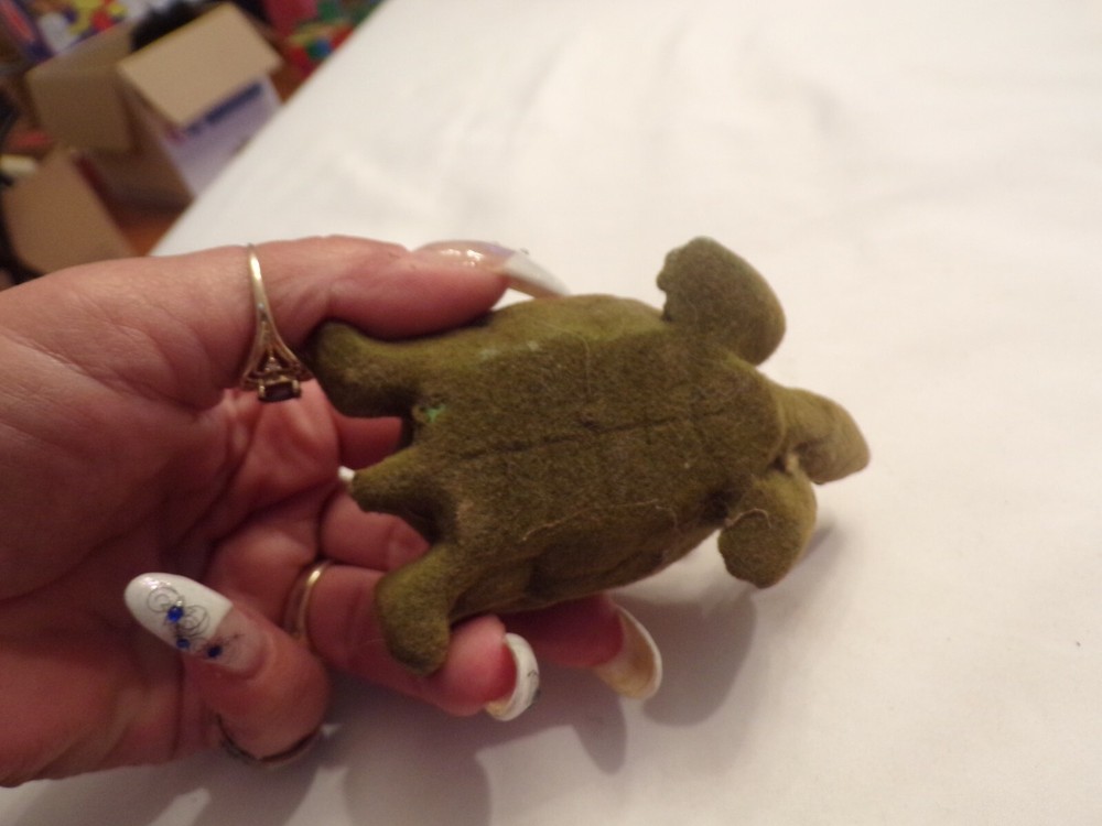 VTG Felt Covered Small Turtle