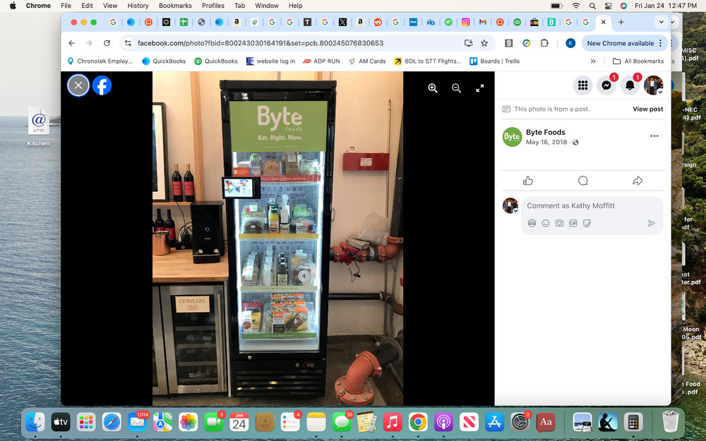 Vending Machine Smart Technology Fridge