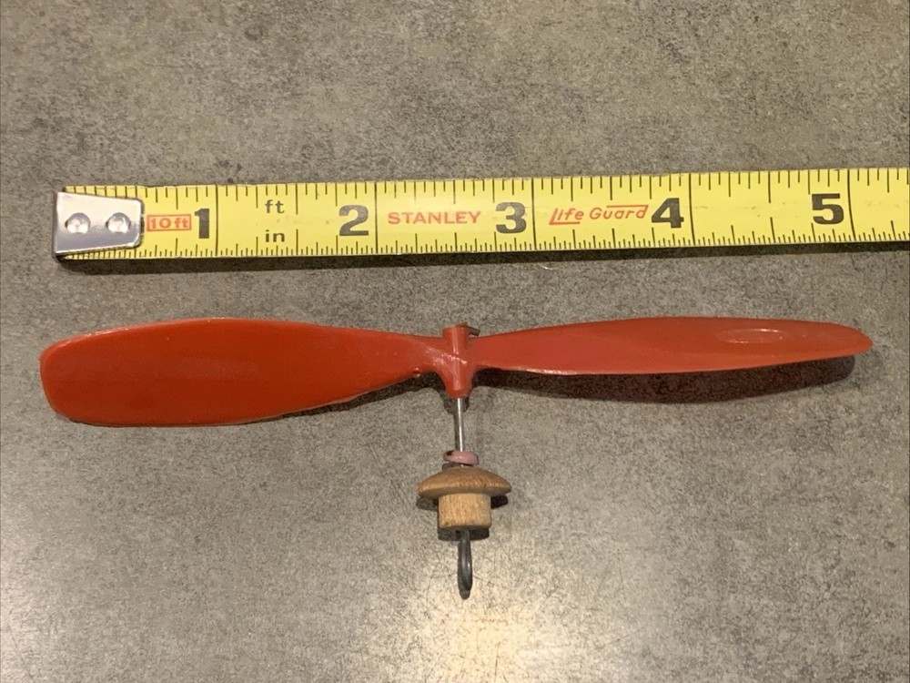Vintage Balsa Wind Up Rubber Band Part