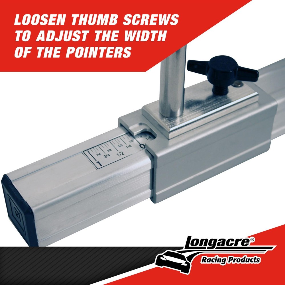 Longacre® 52-79620 Toe Gauge