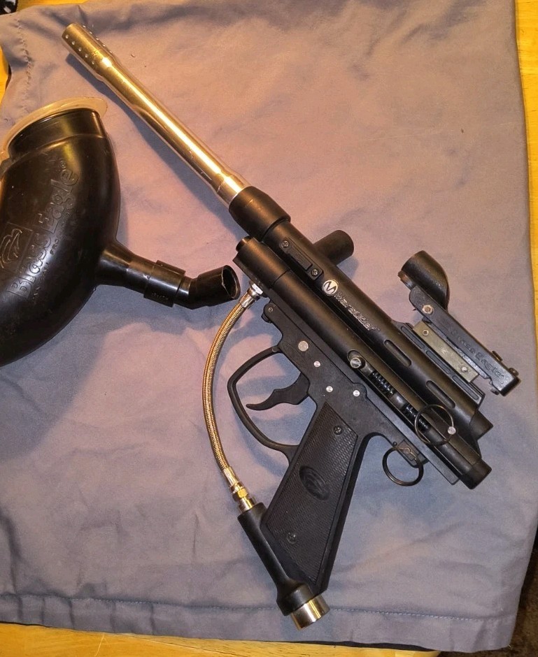 two paintball guns-Marauder