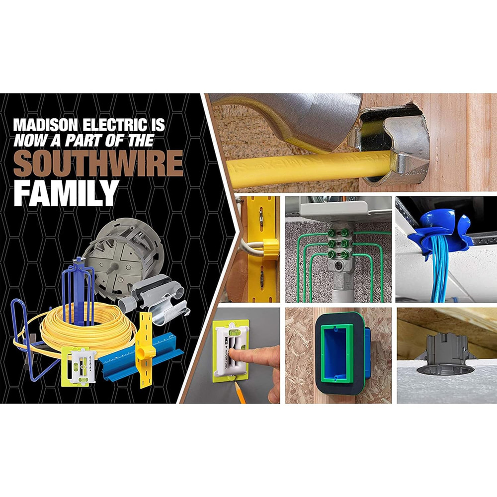 Madision Electric Power Pull-It Tool - Silver/Blue for Easy Wiring Solutions