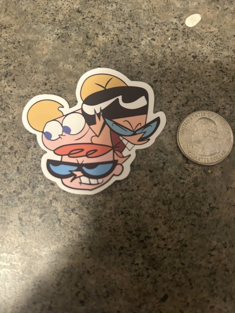 Dexter’s Laboratory Vinyl Sticker