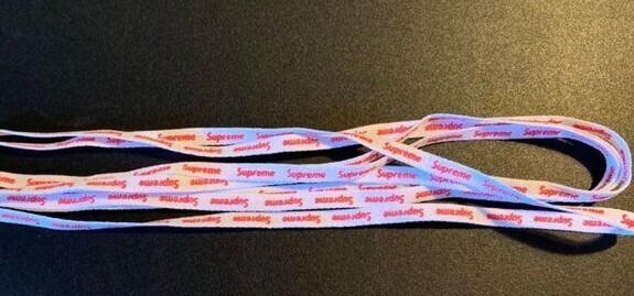 AF1 Supreme Shoe Laces 120cm BLACK, RED, WHITE WHEAT air jordan, dunks, airforce