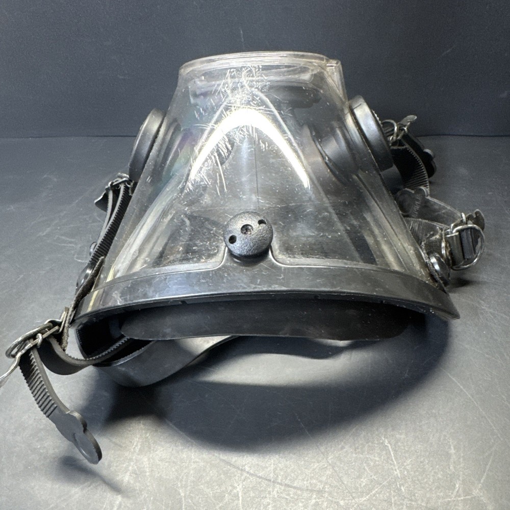 Scott AV-2000 Mask w/ 4 Strap Head MASK Size L/ Used