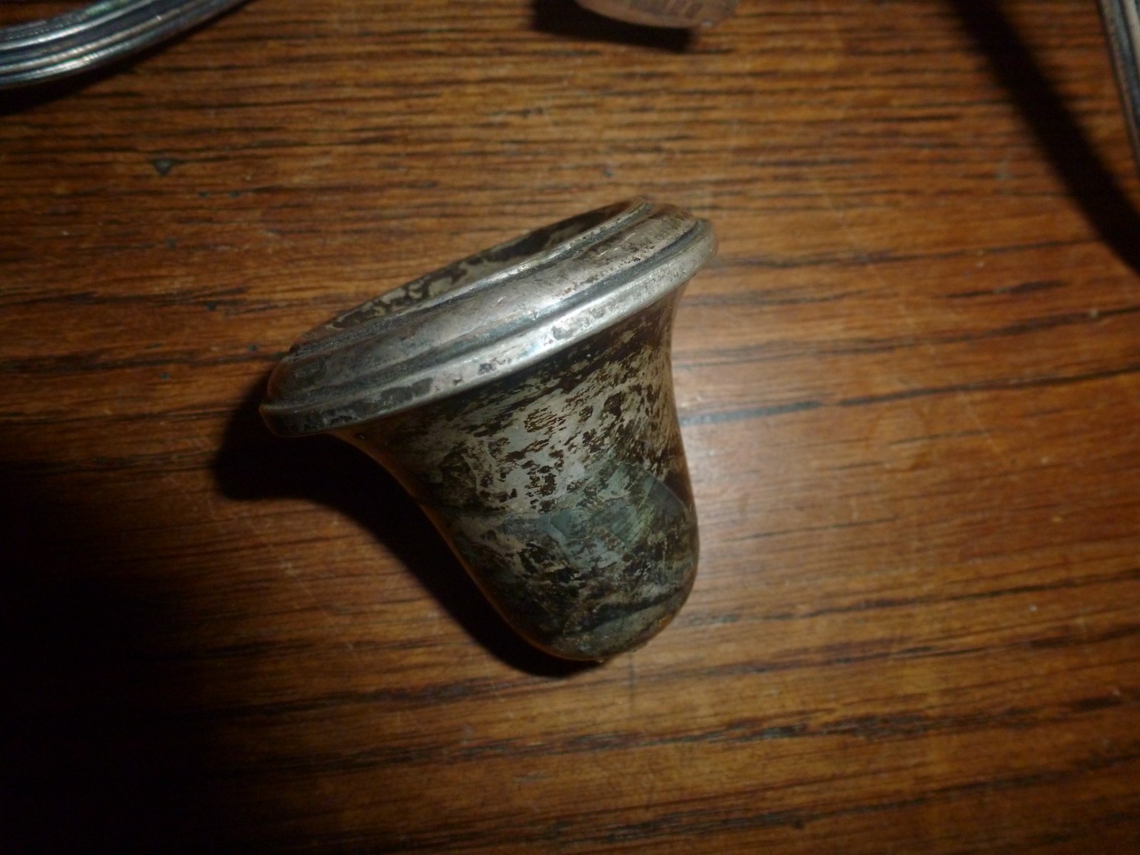 Antique Vintage Gorham Sterling Candelabra Arm Top Only Parts Damaged