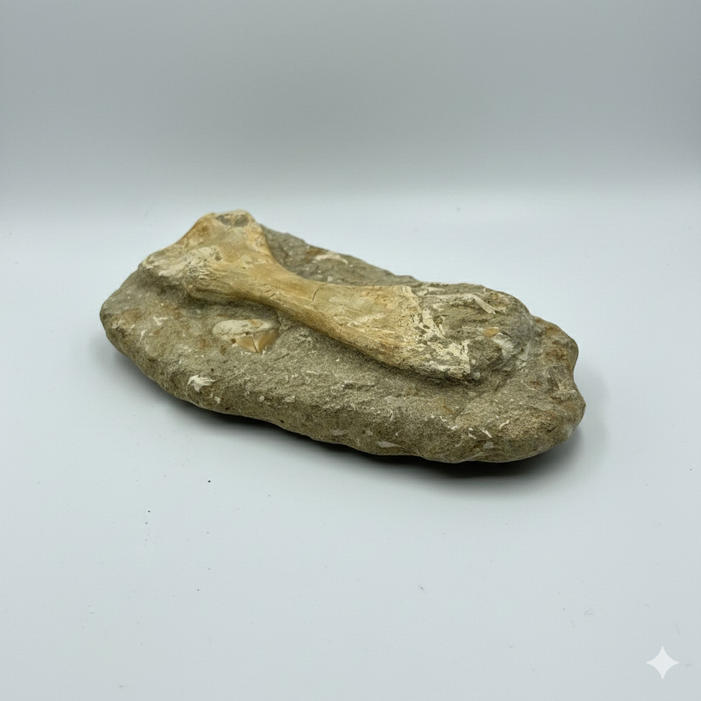 RARE BEAUTIFUL TURTLE BONE FROM MOROCCO