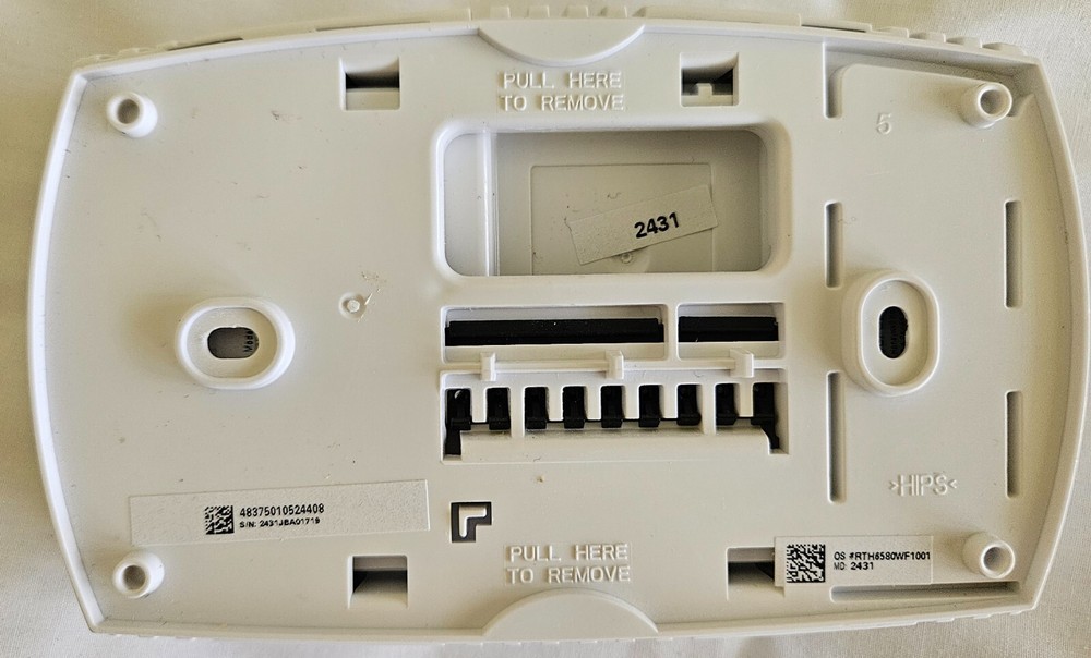 Honeywell Home Non-Programmable Thermostat – As Is, Untested, Clean Condition