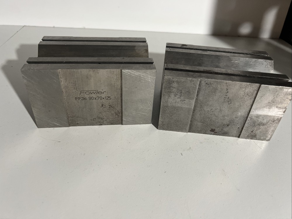 FOWLER Precision V-Block Set PPSc 90x70x125 Good Condition