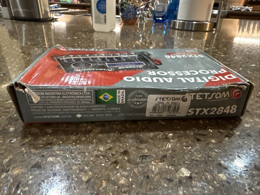 Stetsom STX2848 DSP Crossover & Equalizer 8 Channel Digital Signal Processor