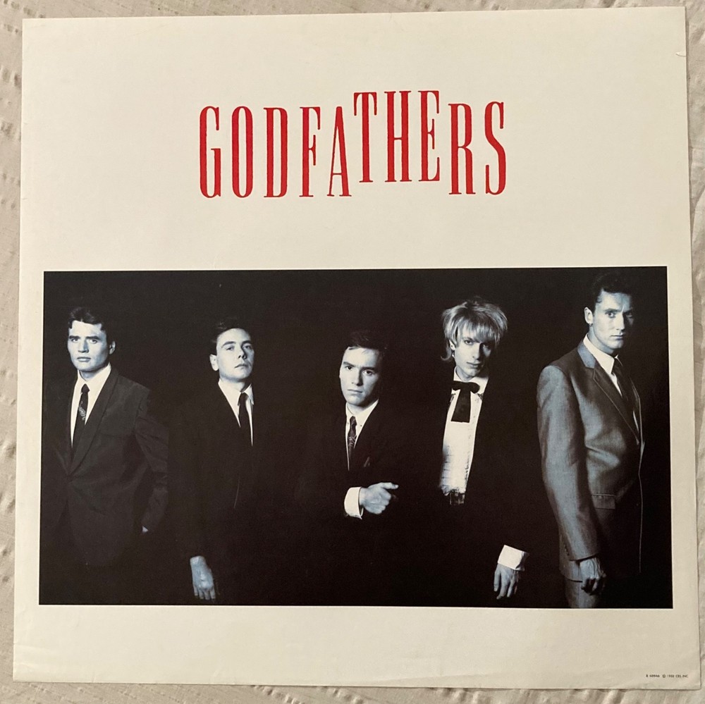 Godfathers 1988 Promo Poster Birth School Work Death B