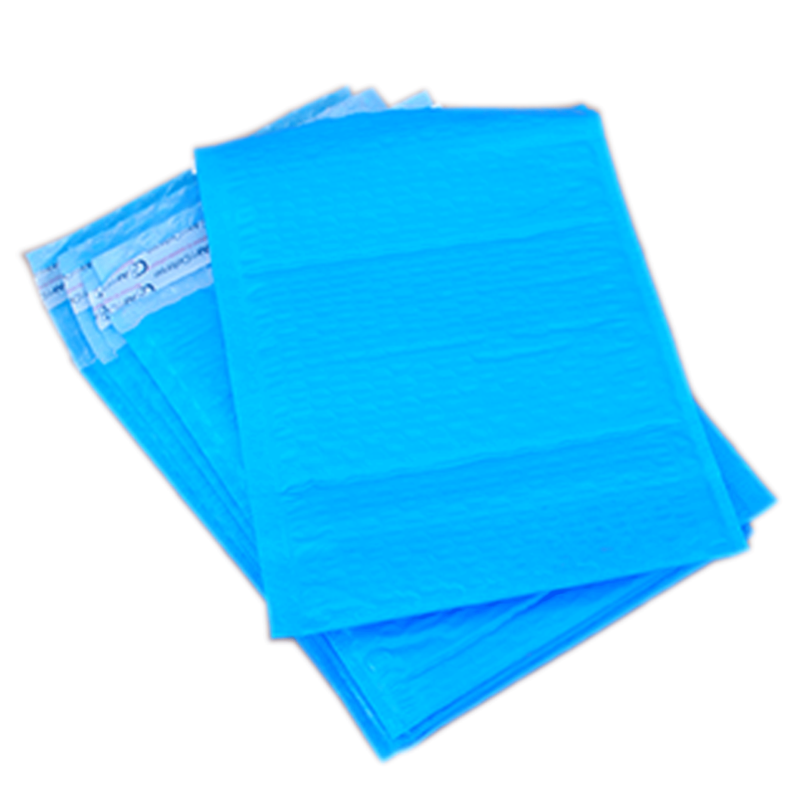 AirnDefense 500 #0 6.5X10" Blue Poly Bubble Mailers Shipping Padded Envelope