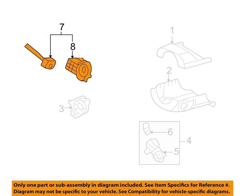 Used Steering Column fits: 2012 Ford Taurus Floor Shift tilt collapsible Grade A