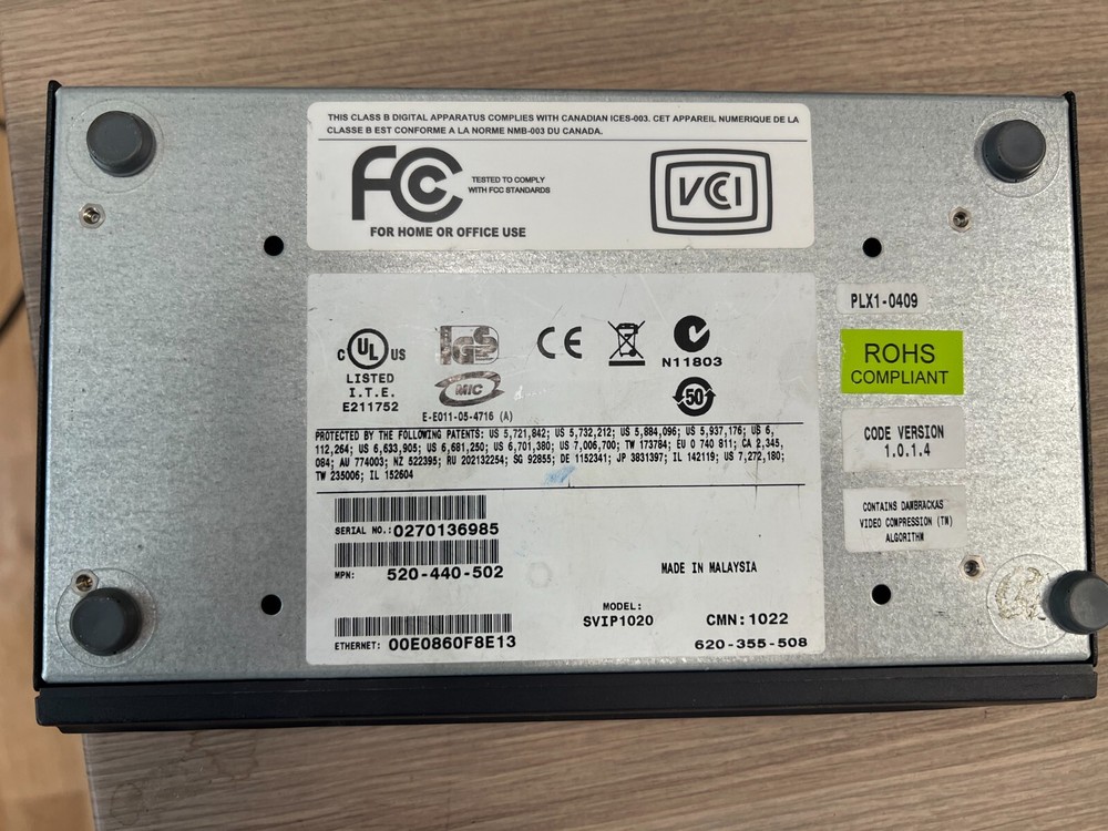 Avocent KVM switchview svip1020 with power supply