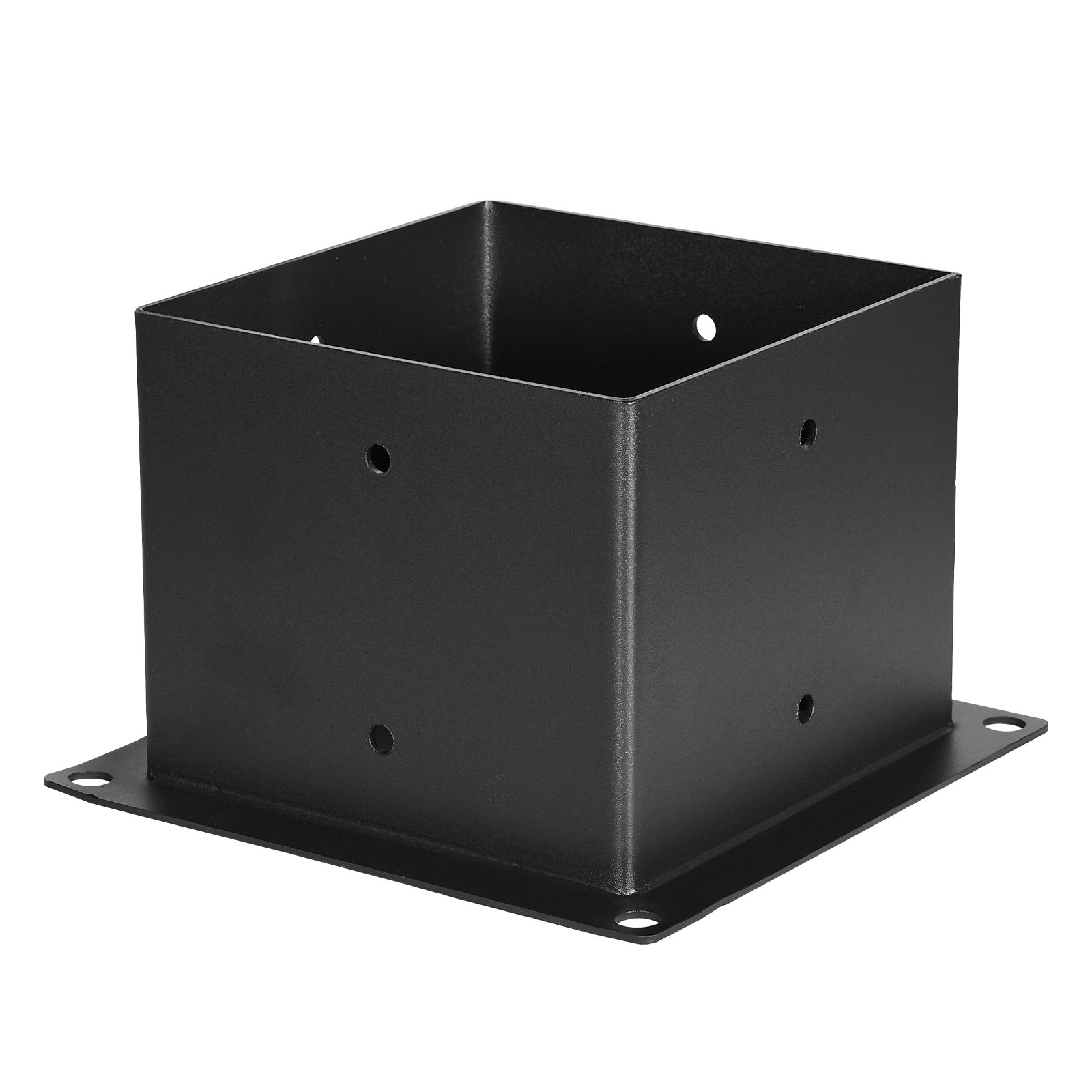 6x6 Inch Pergola Bracket Kit Inner 5.5x5.5 3-Way Brackets 4 Pcs with 4 Bases