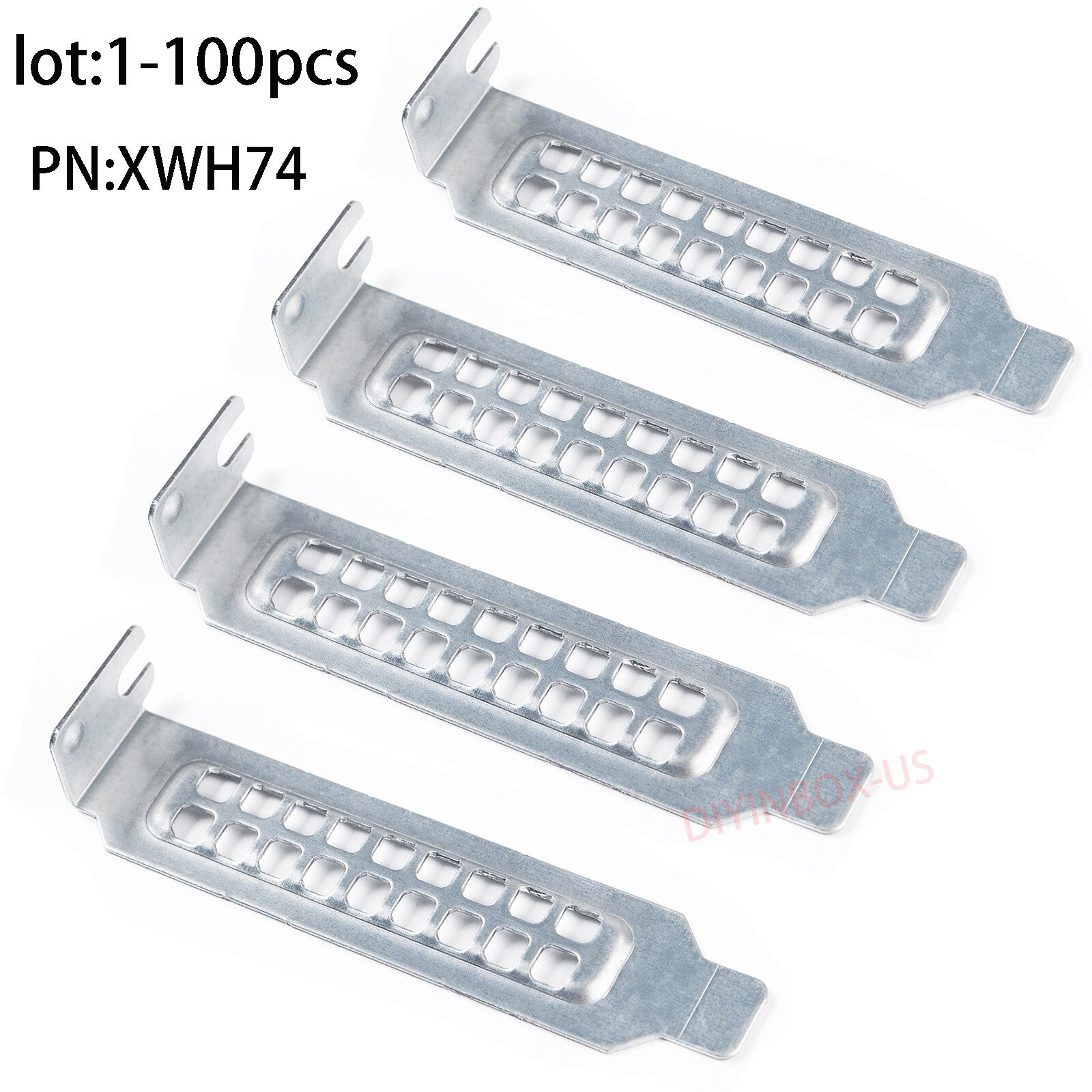 Lot  Dell XWH74 PCI 14G Low-Profile Blank Slot Cover PowerEdge R740 R640 R540