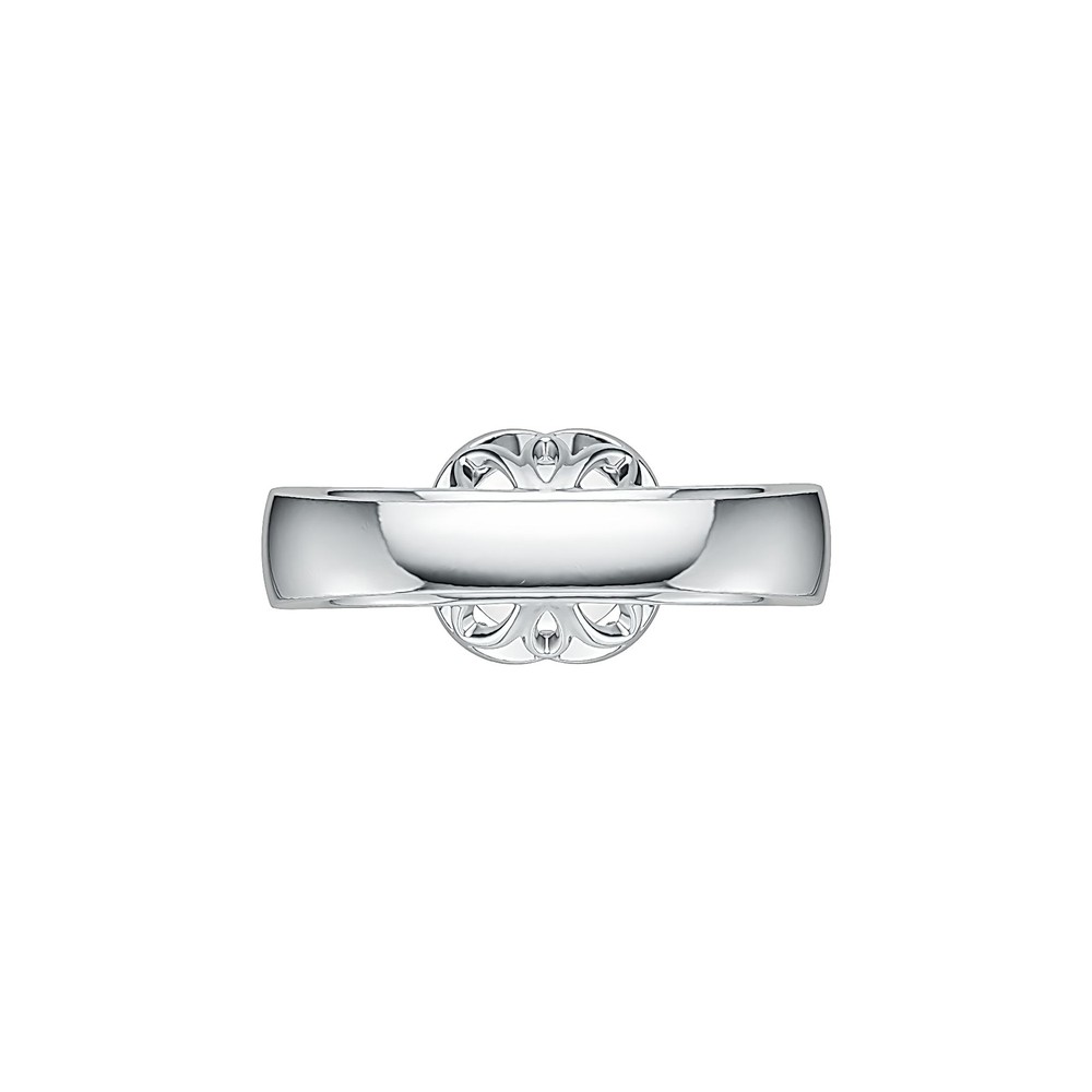 Sterling Silver Semi Mount Ring Setting Round RD 9X9MM