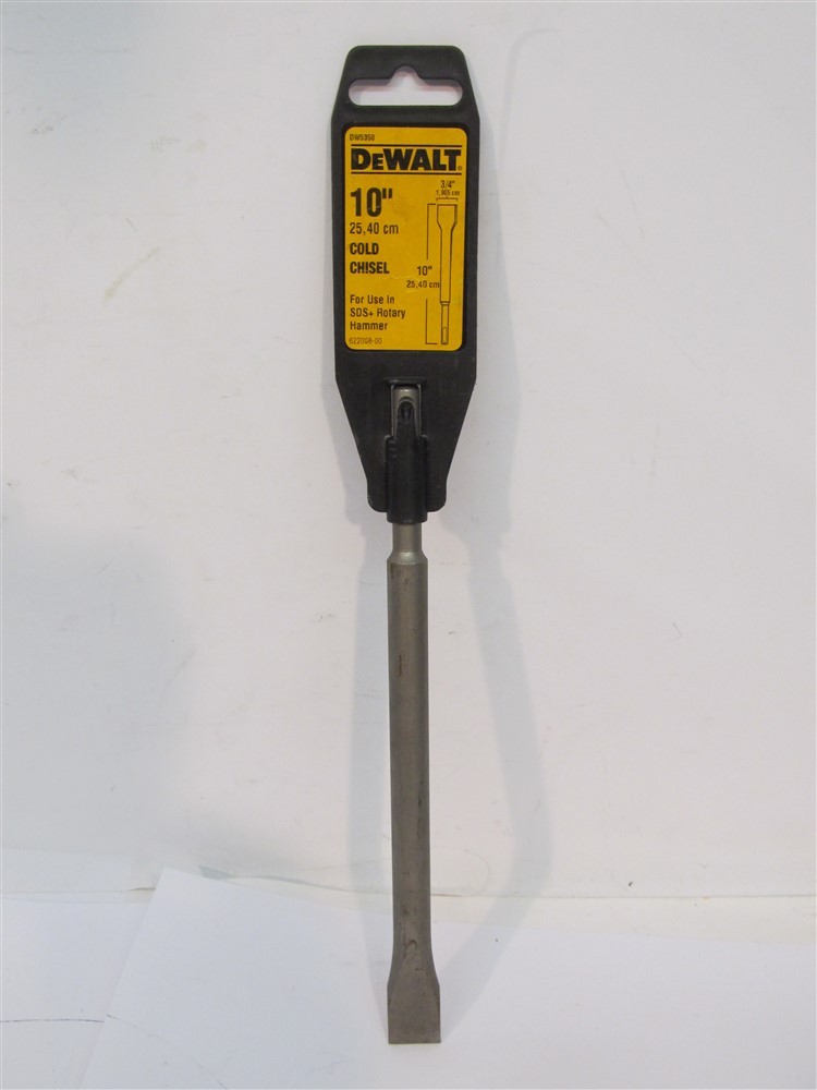 DeWalt DW5350 , 3/4" SDS Plus Cold Chisel, 10" Long