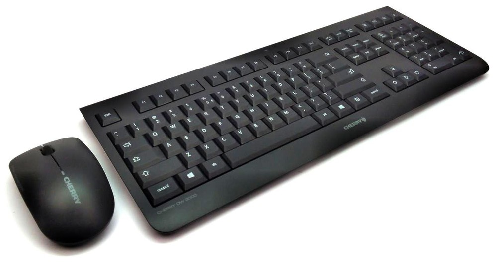 Cherry DW 3000 Wireless Keyboard with Mouse Desktop JD-0710EU-2