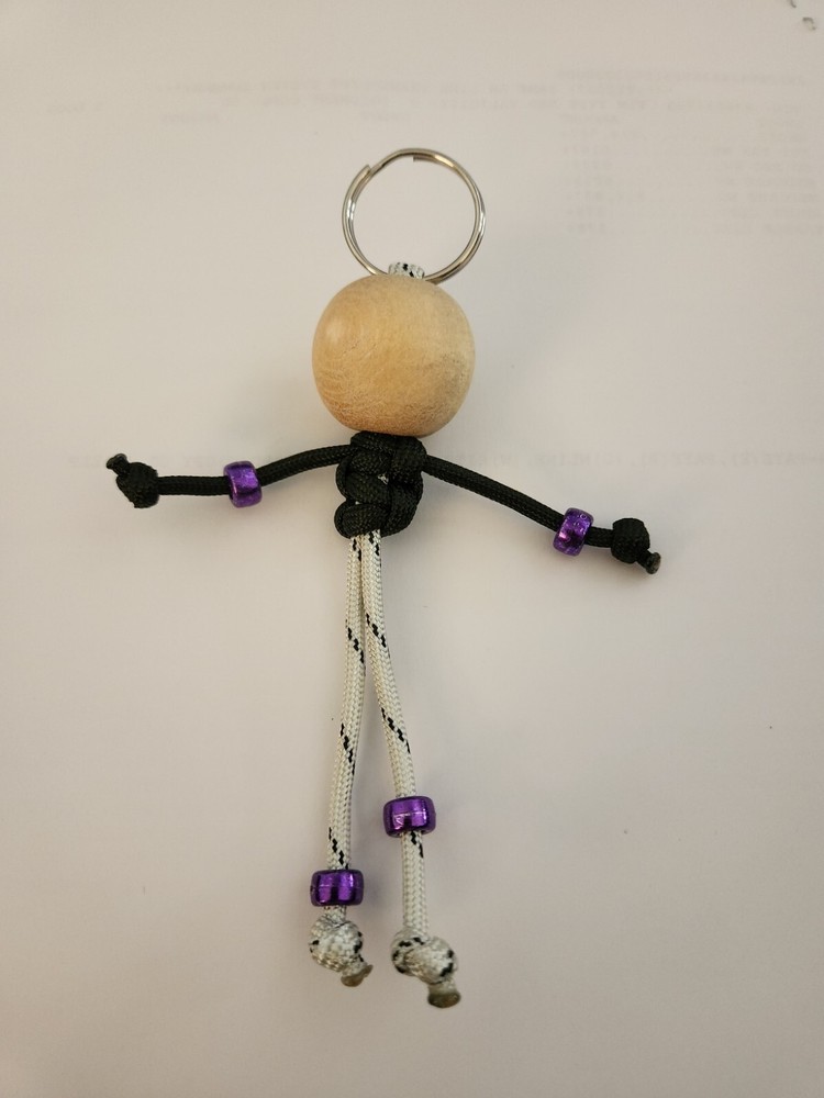Paracord People Keychain