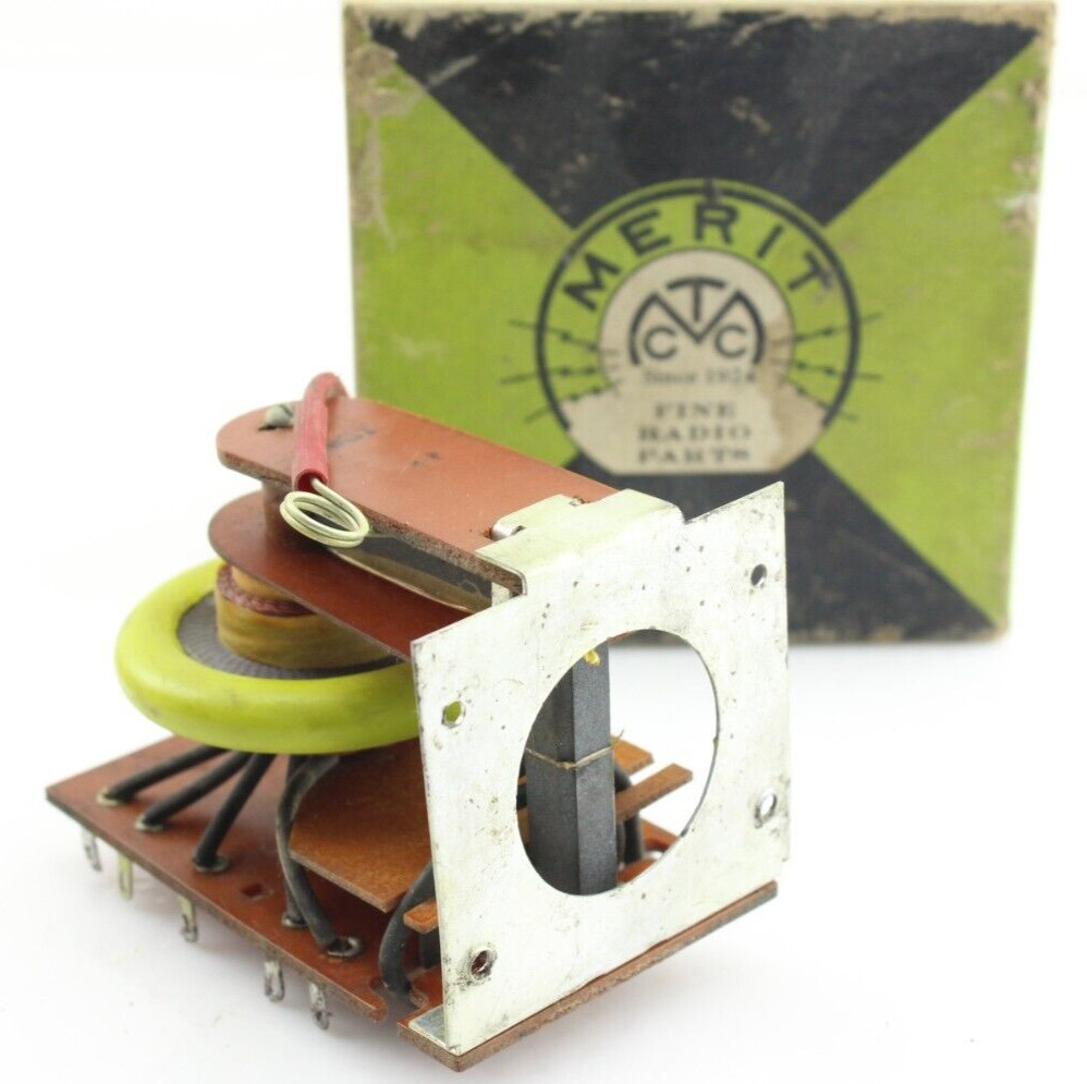 NOS Merit HVO-47 Horizontal Output Transformer Exact Replacement HOFFMAN 5156