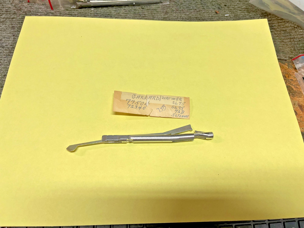 Garrard Multi Play Stacking Turntable Spindle for Zero 400 SL75 and other model