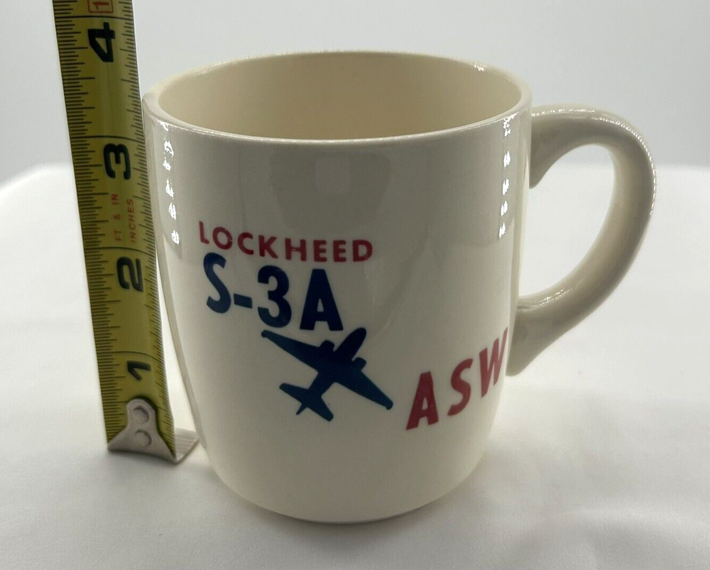 Lockheed S-3A ASW Coffee Mug Cup Vintage