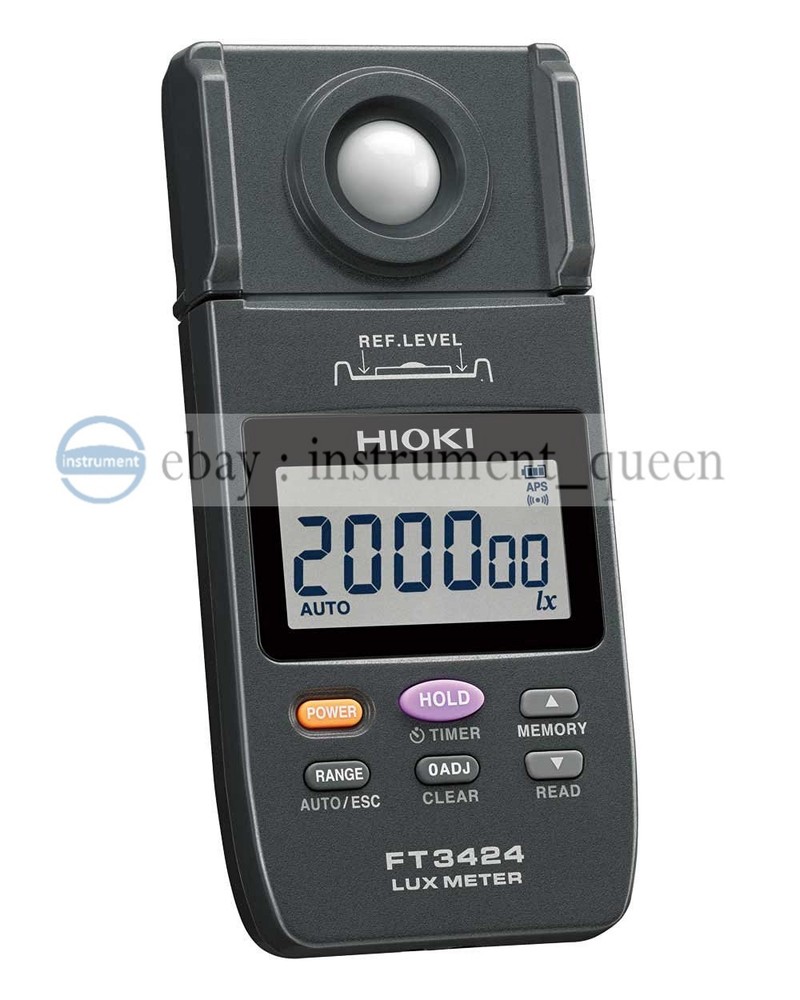 Hioki FT3424 Light Meter With Broad Coverage From Low To High Illuminance
