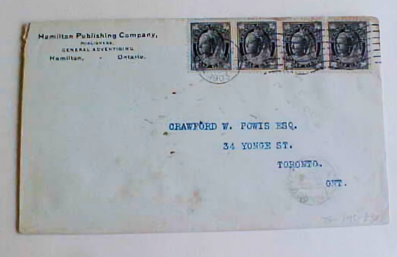 CANADA  1/2cent #142 x4 cat.$40.00