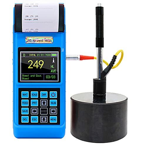 Leeb Rebound Hardness Test with D Impact Device USB Interface Built in Printer