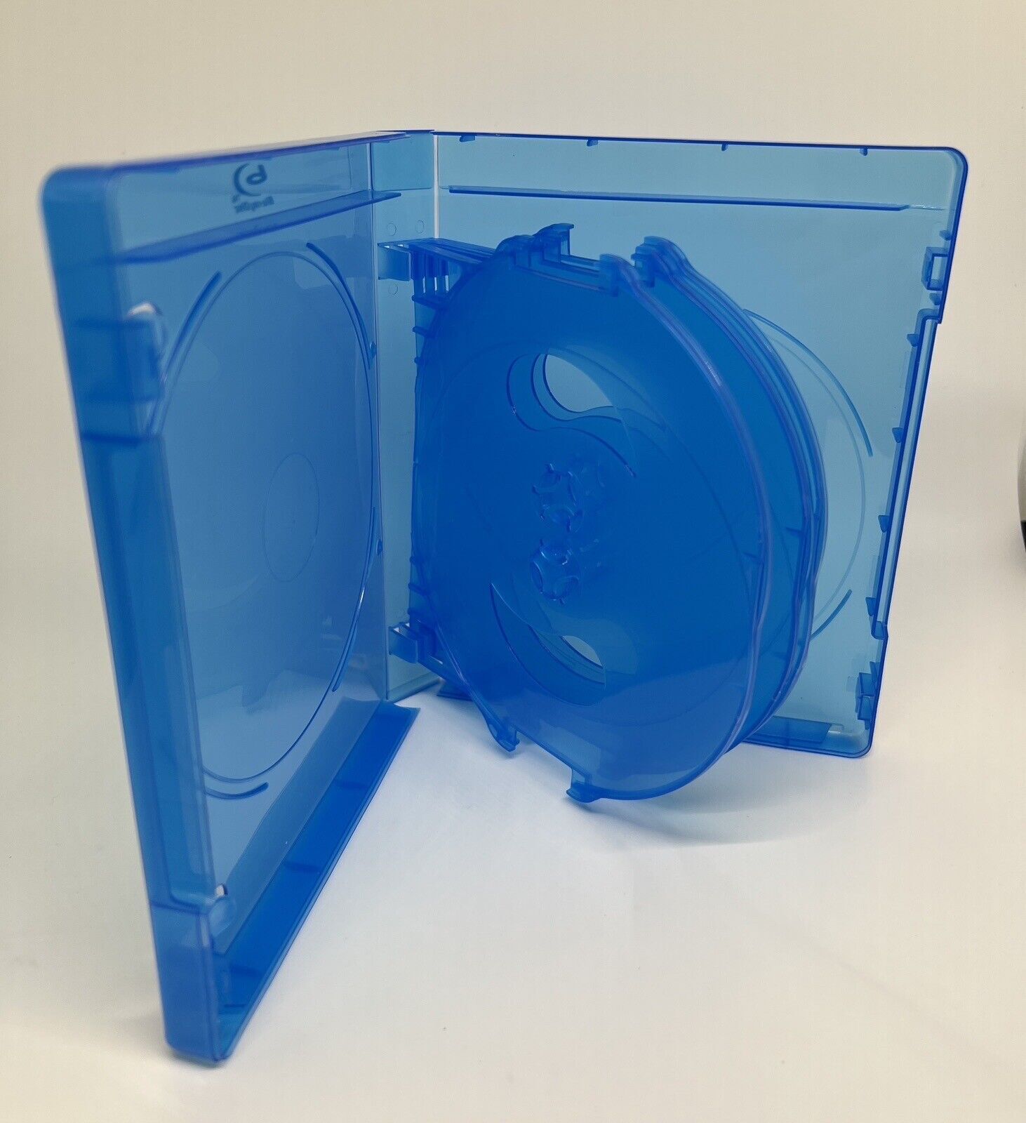 NEW 24MM BLU-RAY 10-DISC CASE WITH BLURAY LOGO, SLEEVE, BRBL2410 (M24F)