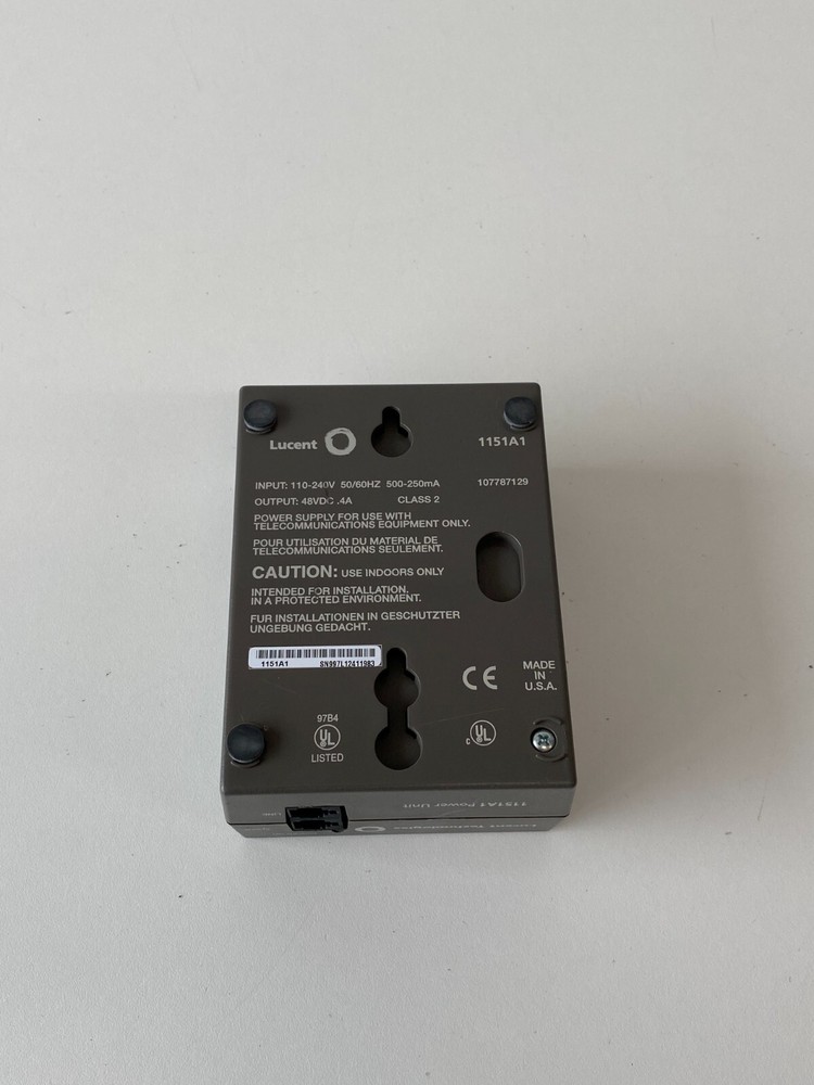 PP20: Lucent Technologies 1151A1 Power Unit