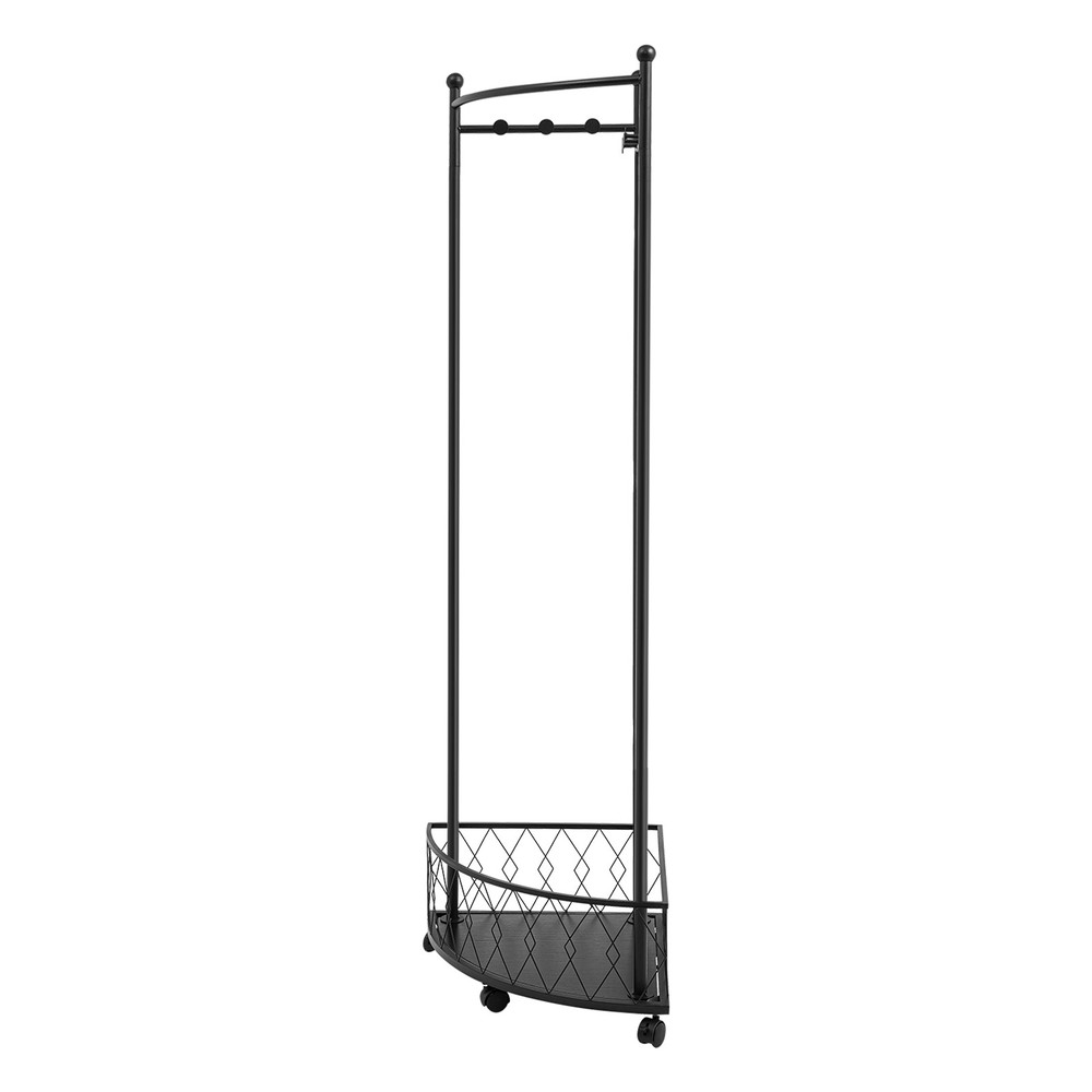 Corner Clothes Rack, Coat Storage Rack, Floor Standing Clothes Rack