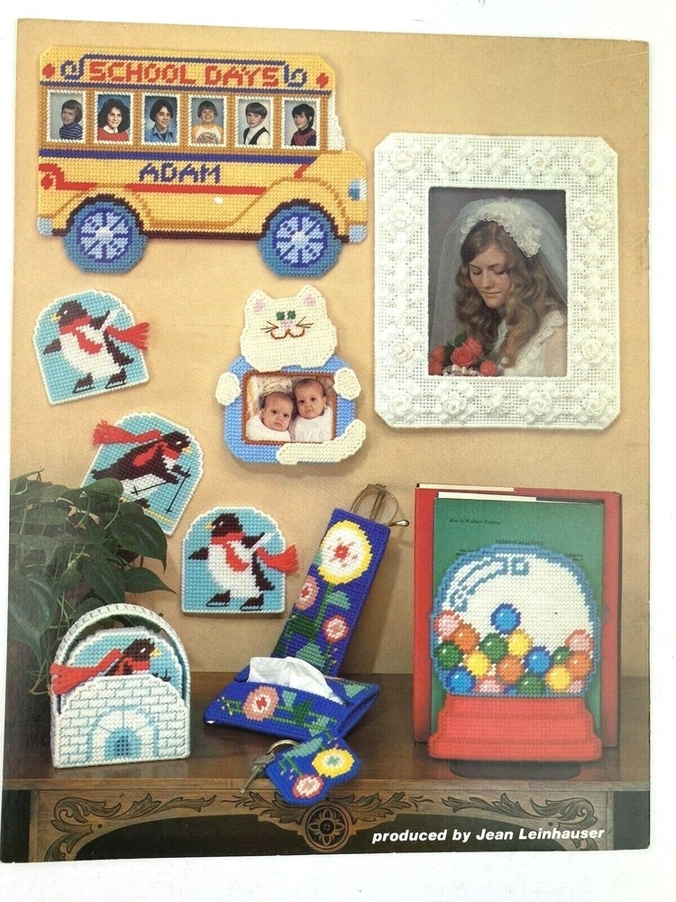 Easy To Make Plastic Canvas Projects Needlepoint Coasters Frames Volume 3 1983
